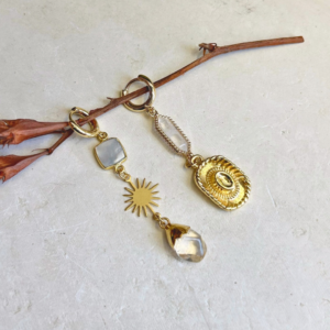 Aretes Cristal Mezcal